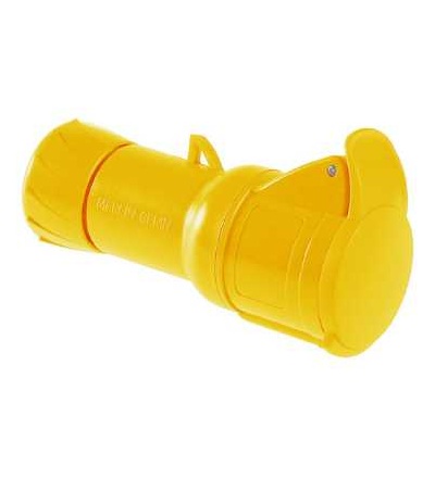 PKY32M413 Pratika průmyslová spojka, přímá, 32A, 2p+E, 100...130 V AC, IP44, Schneider Electric