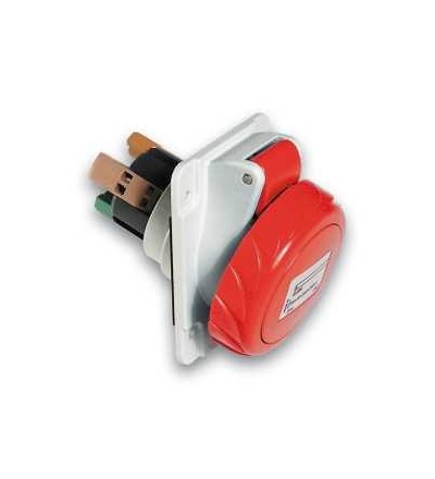 PKY16F734 Pratika průmyslová zásuvka-úhlová-16A-3p+E-380..415 V AC-IP 67-panel, Schneider Electric