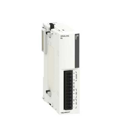TM2AMI2HT Analogový vstupní modul M238-2 vstupy U/I vysoká úroveň- nerozdílová, Schneider Electric