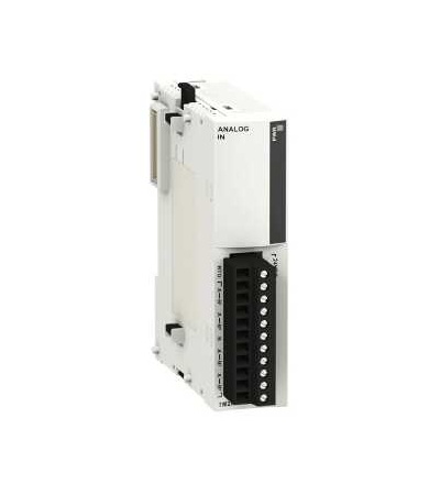 TM2AMI4LT Analogový vstupní modul M238- 4 vstupy U/I/teplota- nerozdílová, Schneider Electric