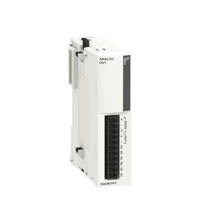 TM2AMO1HT Analog. výstupní modul M238-1 výstupy nap./proud-1 šroubové svorky, Schneider Electric