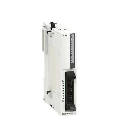 TM2DDI16DK Diskrétní vst. modul M238, 16 I 24 V DC, 1 konektor HE10, Schneider Electric