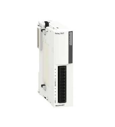 TM2DRA8RT Diskrétní výstupní modul M238-8 výstupů relé-1 náhr. šroubová svorkovnice, Schneider Electric