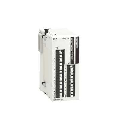 TM2DMM24DRF Diskrétní I/O modul M238-16 tlačítek 24 V DC-8 výstup relé-svorkovnice, Schneider Electric