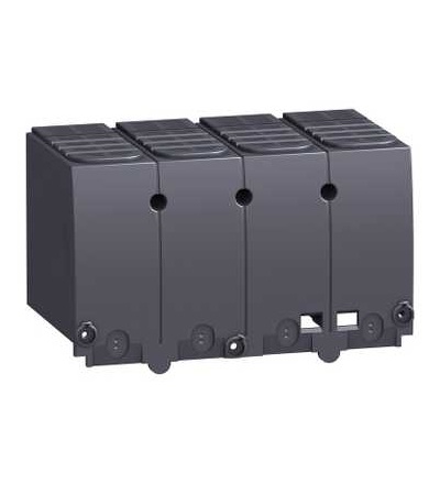 LV432594 Dlouhé kryty svorek, 4p, pro INS/INV320..630/NSX400..630, rozteč 45mm, Schneider Electric