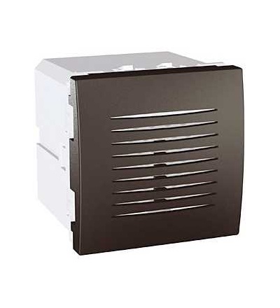 MGU3.786.12 Unica Top/Class-elektronický dveřní zvonek-230V AC-2mod.-nacvak.-grafit, Schneider Electric