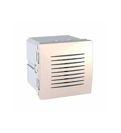 MGU3.786.25 Unica, elektronický dveřní zvonek, 230V AC, 2mod., clip-in, marfil, Schneider Electric