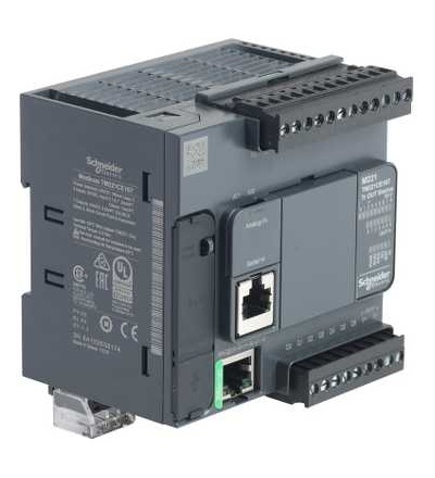TM221CE16T PLC Modicon M221 16 IO poz.logika Ethernet, Schneider Electric