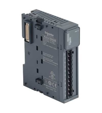 TM3AI2HG Module TM3, 2 analog inputs high resolution spring, Schneider Electric