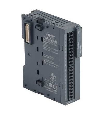 TM3AM6G Module TM3, 4 analog inputs and 2 analog outputs spring, Schneider Electric