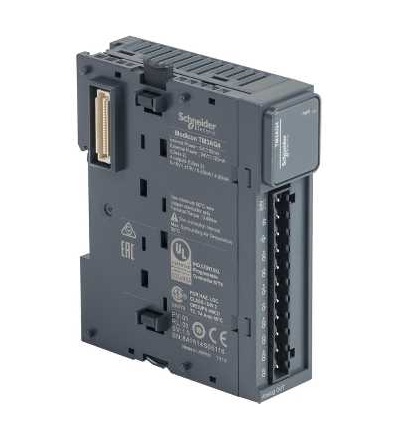 TM3AQ4 Modul TM3-rozšiř. karta, 4AO (+/-10V, 0-10V, 0-24mA, 4-24mA; 12bit), Schneider Electric