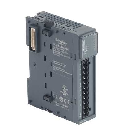 TM3DQ8RG Modul TM3-rozšiř. karta, 8DO relé, pružinové svorky, Schneider Electric