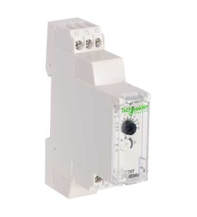 RE17RMEMU Modul.čas.relé 8 funk., 1 s..100 h, 24..240 V AC/DC, 1 ZV, Schneider Electric