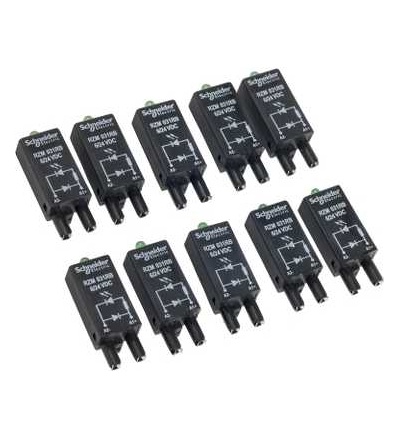 RZM031RB Dioda+zelená LED, 6..24 V DC, pro patice RSZ, Schneider Electric