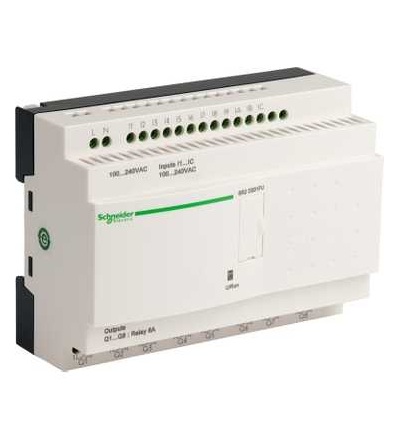 SR2D201FU Compact smart relé Zelio Logic-20 I/O-100..240 V AC-bez hod.-bez displeje, Schneider Electric