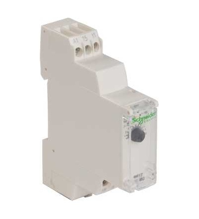 RE17RAMU Modul.čas.relé-zpož.sep., 1 s..100 h, 24..240 V AC, 1 ZV, Schneider Electric