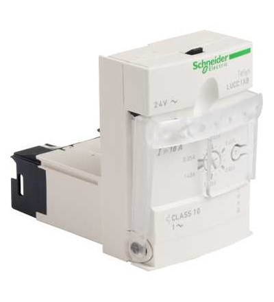 LUCC1XB Rozšířená řídicí jednotka LUCC, třída 10, 0,35...1,4A, 24 V AC, Schneider Electric