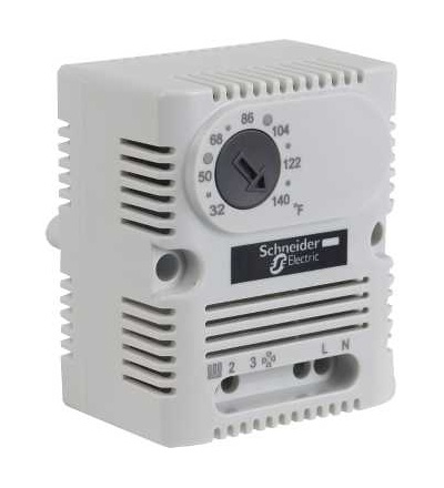 NSYCCOTHIF ClimaSys termostat °F s přepínacím kontaktem, Schneider Electric