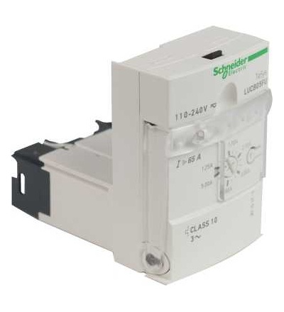 LUCB05FU Rozšířená řídicí jednotka LUCB, třída 10, 1,25...5A, 110...220 V DC/AC, Schneider Electric