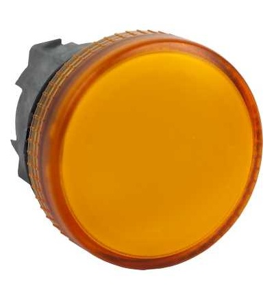 ZB4BV05 Oranžový signální hlavice ? 22 plná čočka pro BA9s žárovka, Schneider Electric