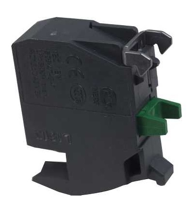 ZBE1014 Jednoduchý kontaktní blok pro hlavu ? 22 1Z násuvný konektor, Schneider Electric