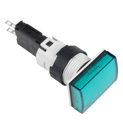 XB6DV3BB Obd. zelená kompletní signálka ? 16 s integ. LED 12...24V, Schneider Electric