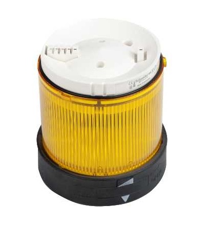 XVBC38 O 70mm světelné návěští, trvalé světlo, žlutá, IP65, ? 250 V, Schneider Electric