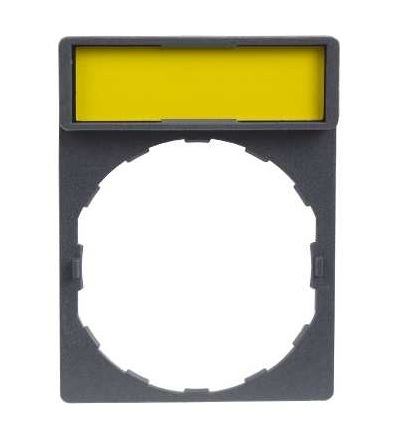 ZBY4101 Držák štítků 30x40mm se štítkem 8x27mm neoznačený, Schneider Electric