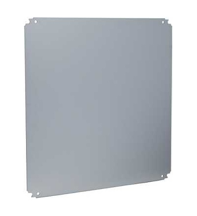 NSYMM66 Plný montážní panel V600xŠ600mm, pozink. ocelový plecV, Schneider Electric