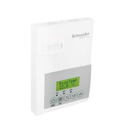 SE7355C5545B Pokojový regulátor, BACnet, 2/3 stav řízení, s PIR, Schneider Electric