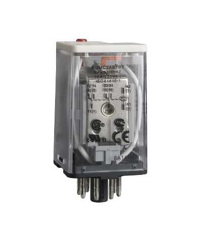 RUMC2AB1B7 Univerzální paticové relé, Zelio RUM, 2 V/Z, 24 V AC, 10A, Schneider Electric