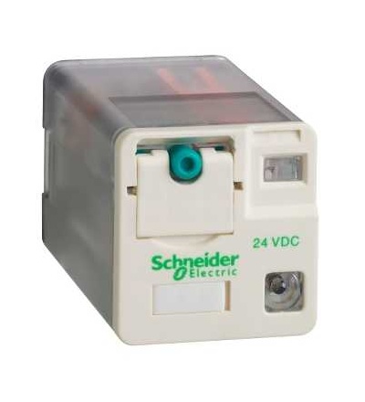 RUMC2AB1BD Univerzální paticové relé, Zelio RUM, 2 V/Z, 24 V DC, 10A, Schneider Electric