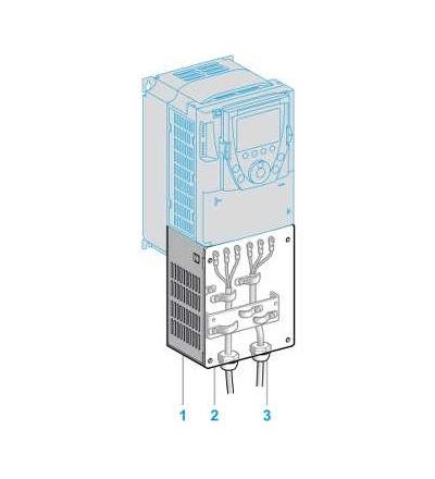 VW3A9105 Sada pro montáž IP21 pro frekvenční měnič, ATV61/ATV71, Schneider Electric