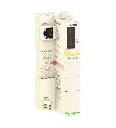STBNIC2212 Standard Network Interface Module STB, Ethernet/IP, 10...100 Mbit/s, Schneider Electric