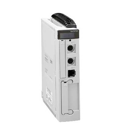TSXP57204M Unity procesor, 8 raků (12 pozic)/16 raků (4/6/8 pozic), 850mA 5 V DC, Schneider Electric