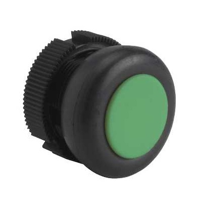 XACA9413 Kruhová hlava pro tlač., s návratem, XAC, A, zelená, krytá, Schneider Electric