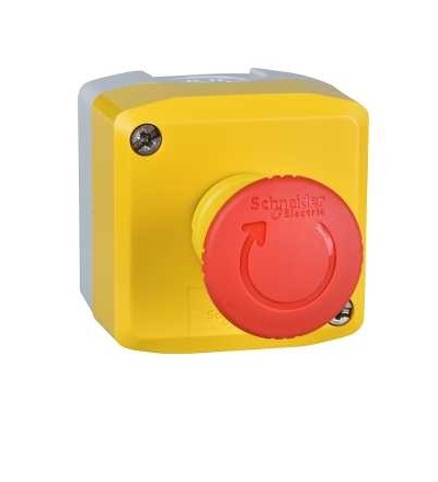 XALK1781H29H7 Ovládač nouzového zastavení s aretací ve skříni, Schneider Electric