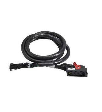 ZARC12 Connector plug female with cable 3m for ZARB12H, Schneider Electric