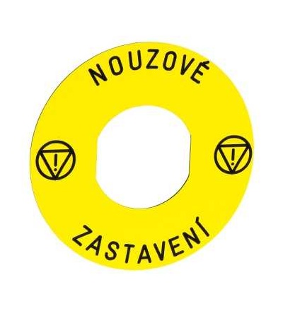 ZBY9T30 Legend ? 22, 60mm nouzove zastaveni, Schneider Electric