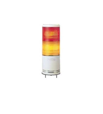 XVC1B2K Signální sloup 100mm 24 V trvalé/blikající LED, oranžová/červená, Schneider Electric