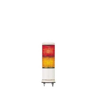XVC6B25SK Signální sloup 60mm 24 V bzučák, trvalé/blikající LED, oranžová/červená, Schneider Electric