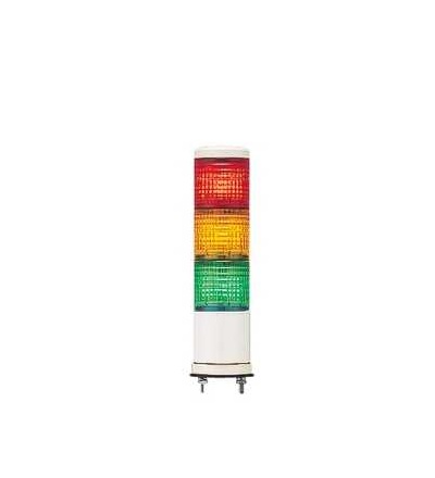 XVC6B3K Signální sloup 60mm 24 V trvalý LED, zelená/oranžová/červená, Schneider Electric