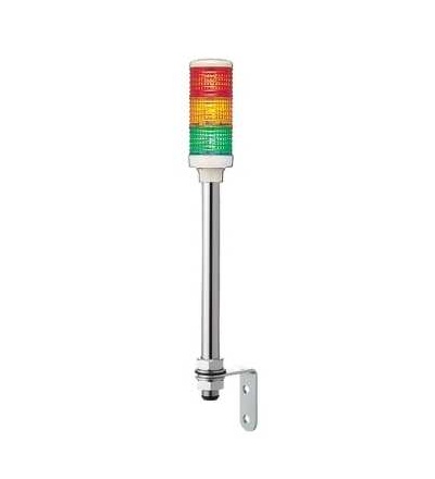XVC6B3 Signální sloup 60mm 24 V trvalý LED, zelená/oranžová/červená, Schneider Electric