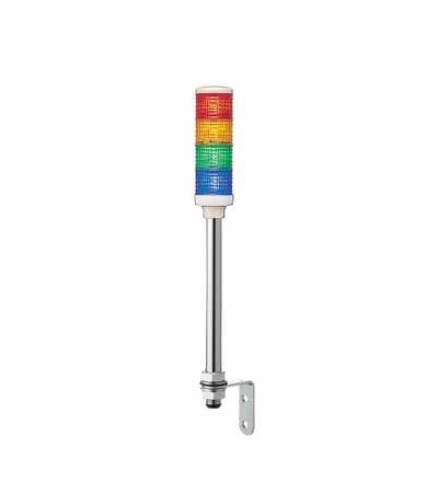 XVC6B4 Signální sloup 60mm 24 V trvalý LED, modrá/zelená/oranžová/červená, Schneider Electric