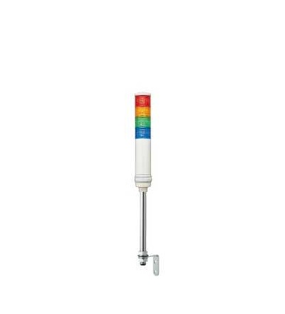 XVC6M45S Signální sloup 60mm 100..240V bzučák-trvalé/blikající LED-mod./zel./oran./čer., Schneider Electric