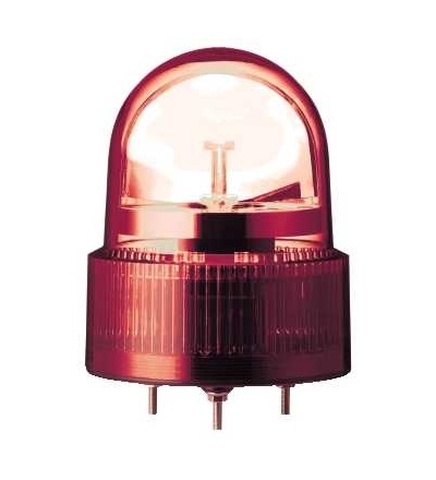 XVR12B04S O 120mm předzapojený rotační maják s bzučák, červená, 24 V, Schneider Electric
