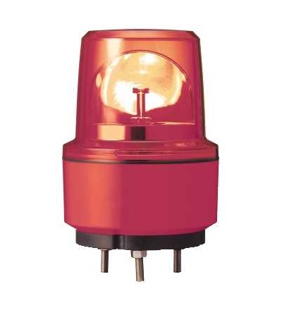 XVR13B04 O 130mm předzapojený rotační maják bez bzučák, červená, 24 V, Schneider Electric