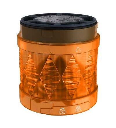 XVUC45 Světelný modul XVU, přerušovaná signalizace , oranžová, Schneider Electric