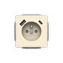 ABB Zásuvka 1násobná s kolíkem, s clonkami, s nabíjením USB-A, USB-C 2CKA002017A1914