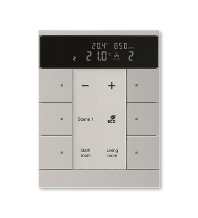 ABB Tenton prvek ovládací 6násobný s termostatem, IAQ 2CKA006220A0860